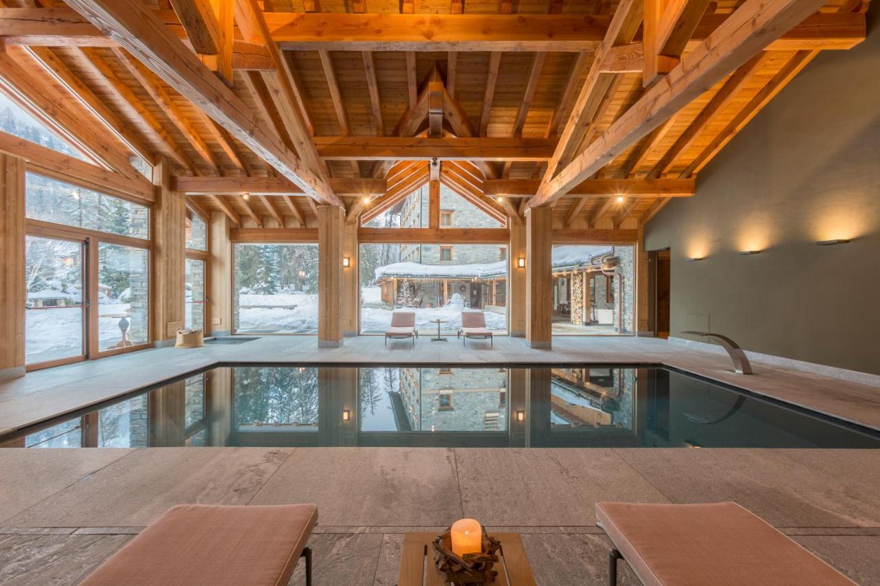 Chalet Eden Eco Hotel, Restaurant & Wellness La Thuile Esterno foto