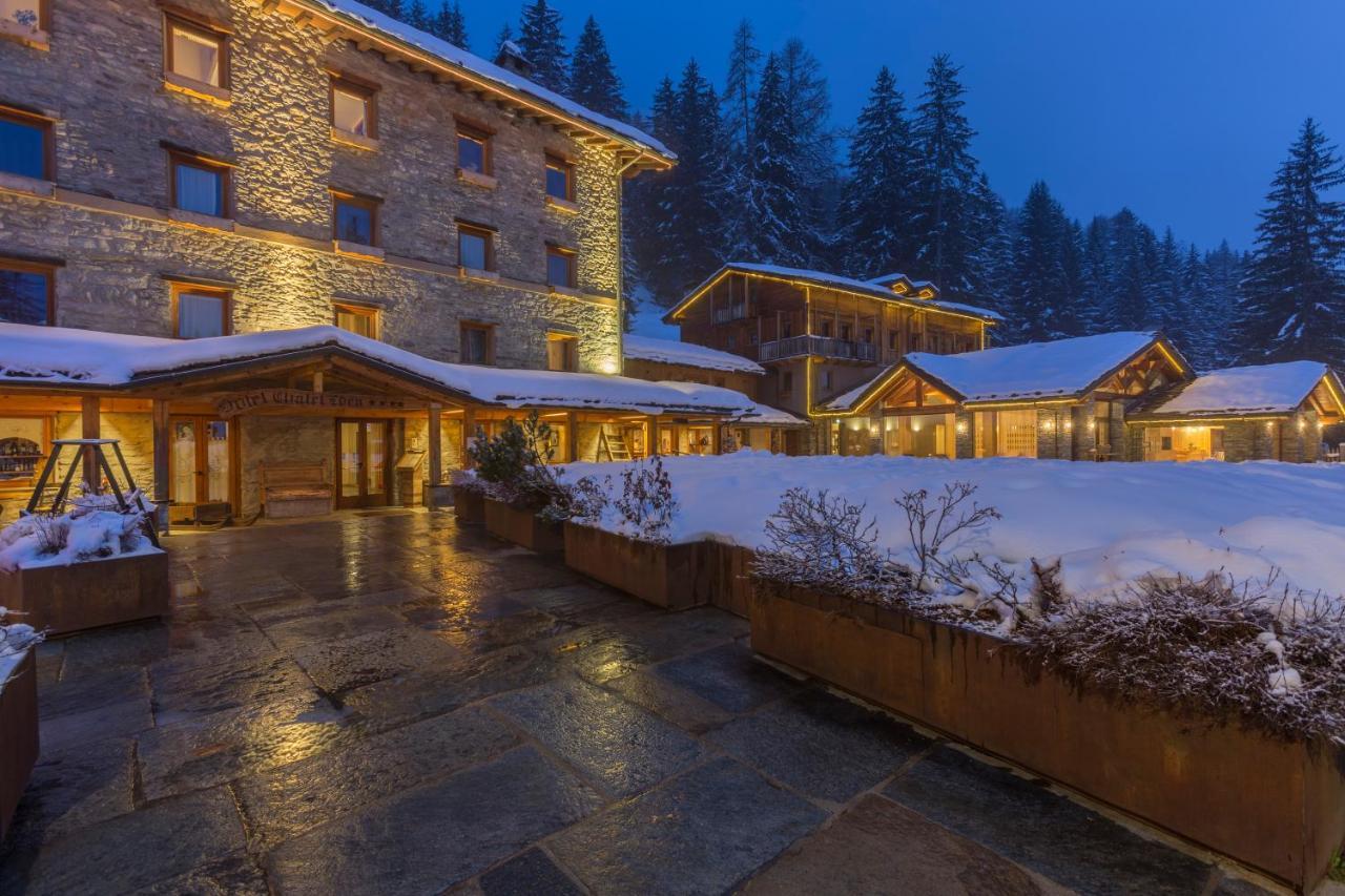 Chalet Eden Eco Hotel, Restaurant & Wellness La Thuile Esterno foto